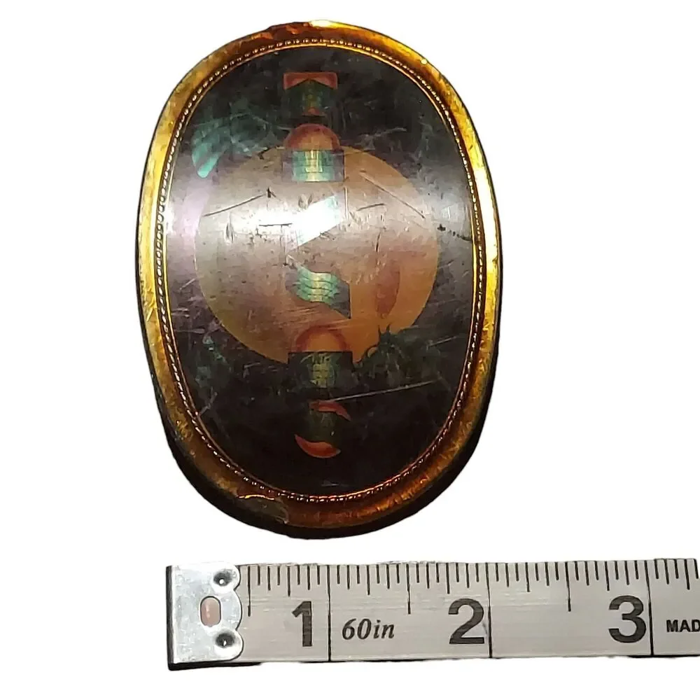 Vintage Kansas Collectible Belt Buckle Missing Bar 1977